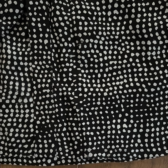 India collection by Emerson fry polka dot shirt dress size L - Picture 7 of 9